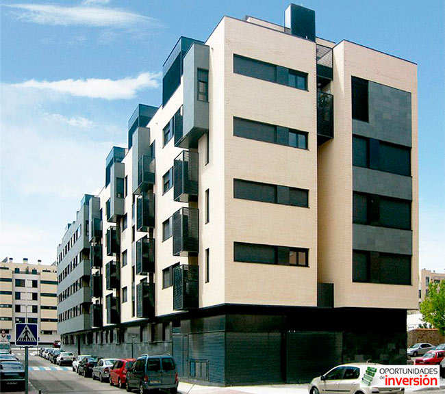 Edificios modernos en Madrid
