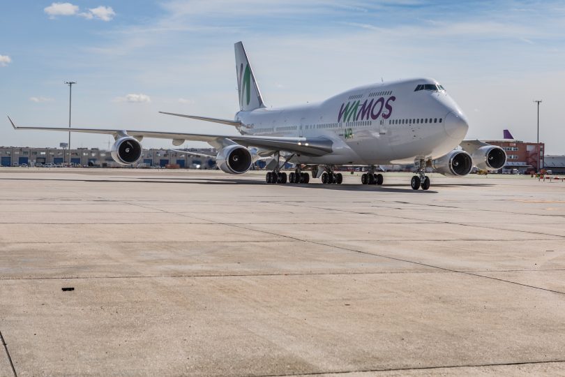 Ruta Wamos Air Cali-Madrid